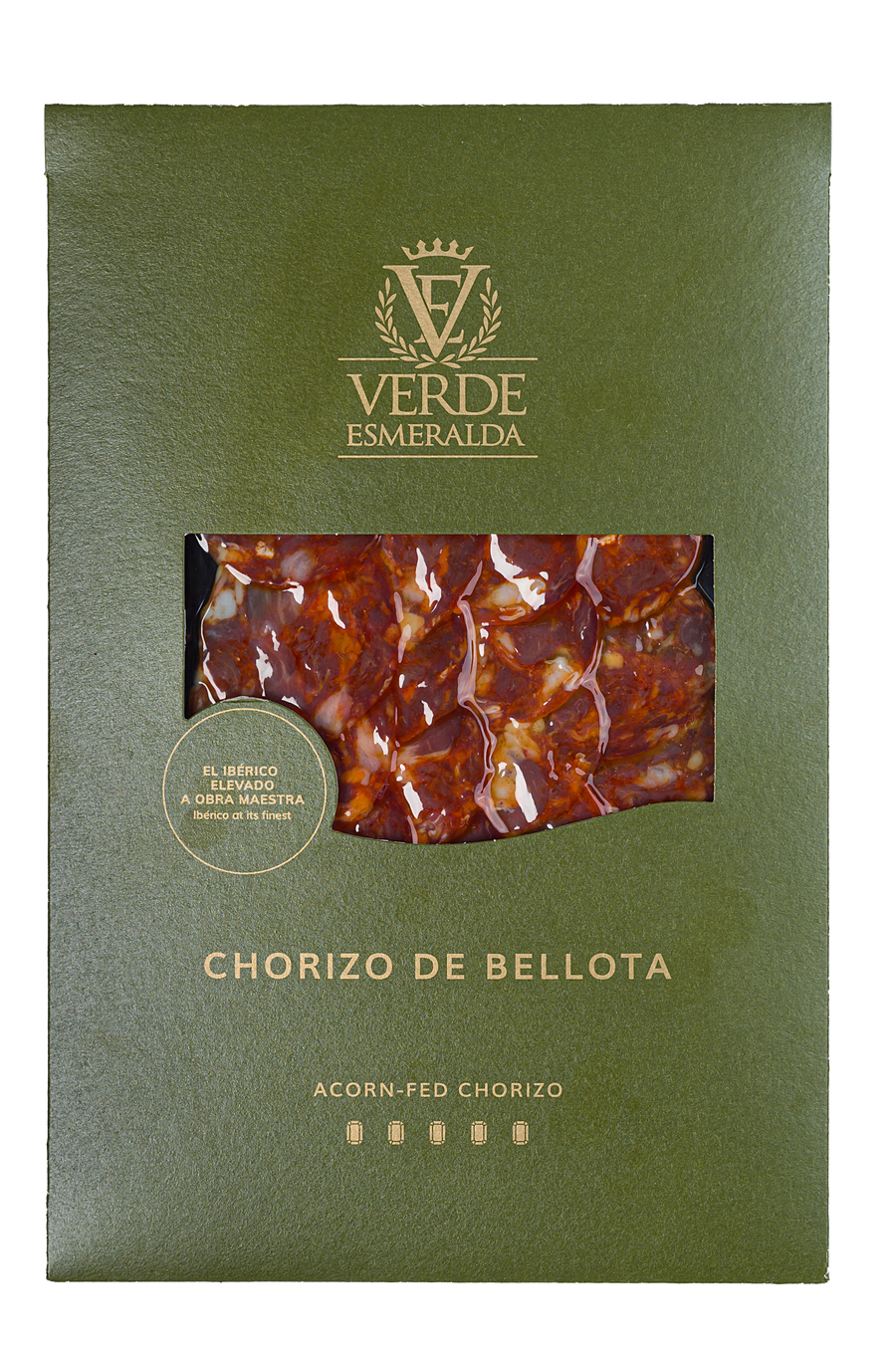 Chorizo loncheado de bellota 100% ibérico