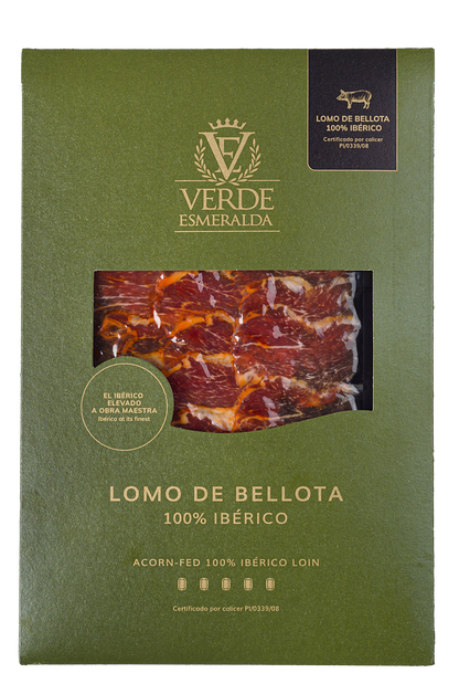 Lomo loncheado de bellota 100% Ibérico